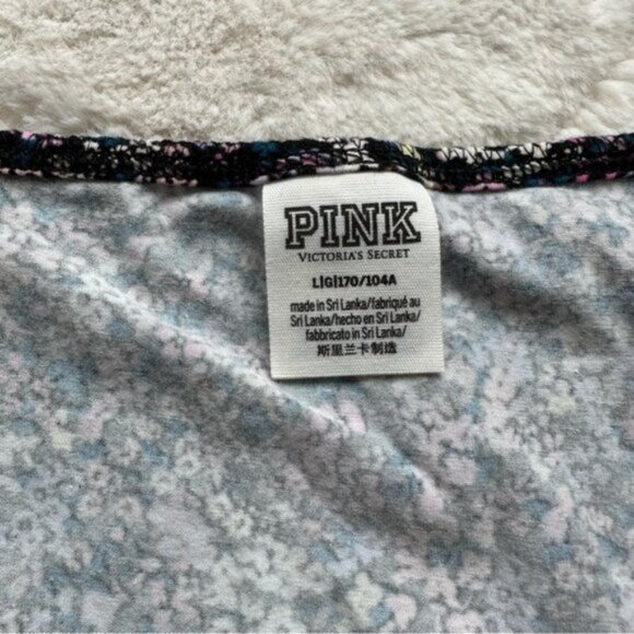 Victoria's Secret PINK | "Ditsy Floral" Short Sleeve Thong Bodysuit | Size Large - Picture 11 of 15